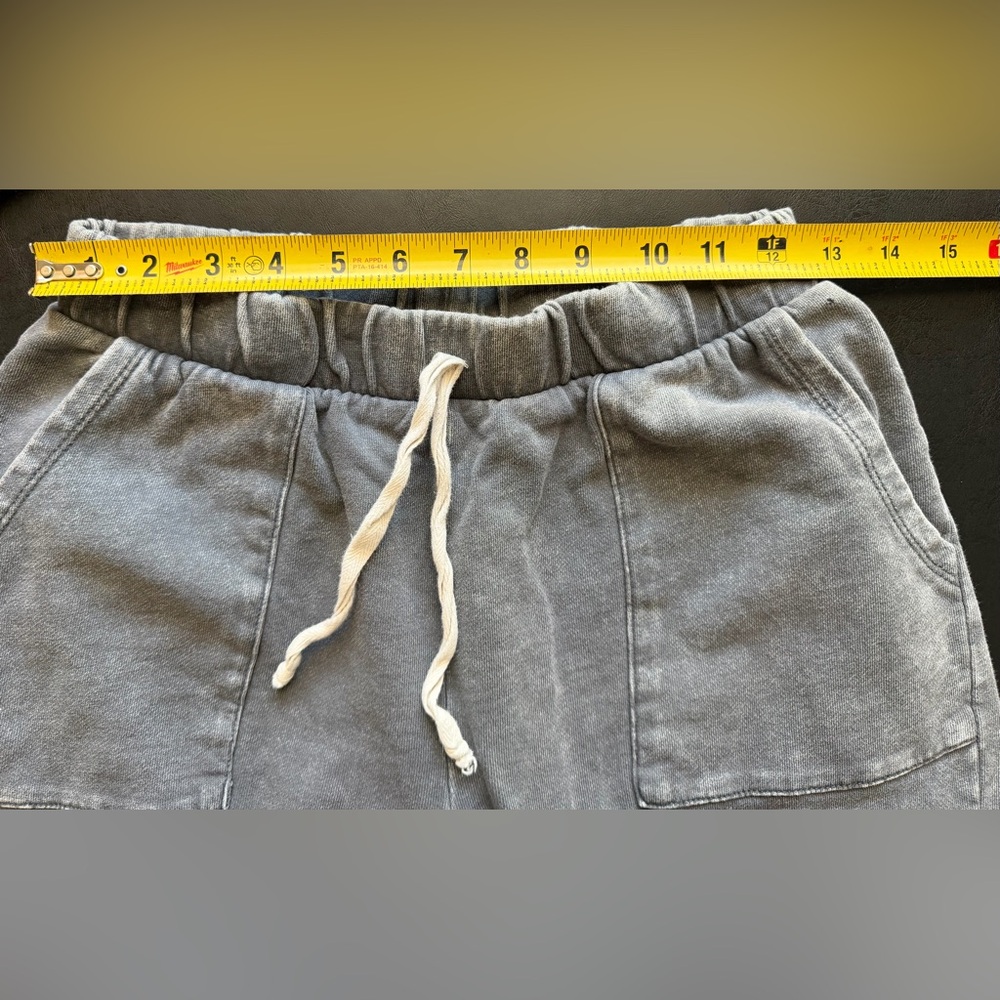 Caution to the Wind Joggers Women’s Size Small Gray Drawstring Sweatpants - Picture 8 of 10